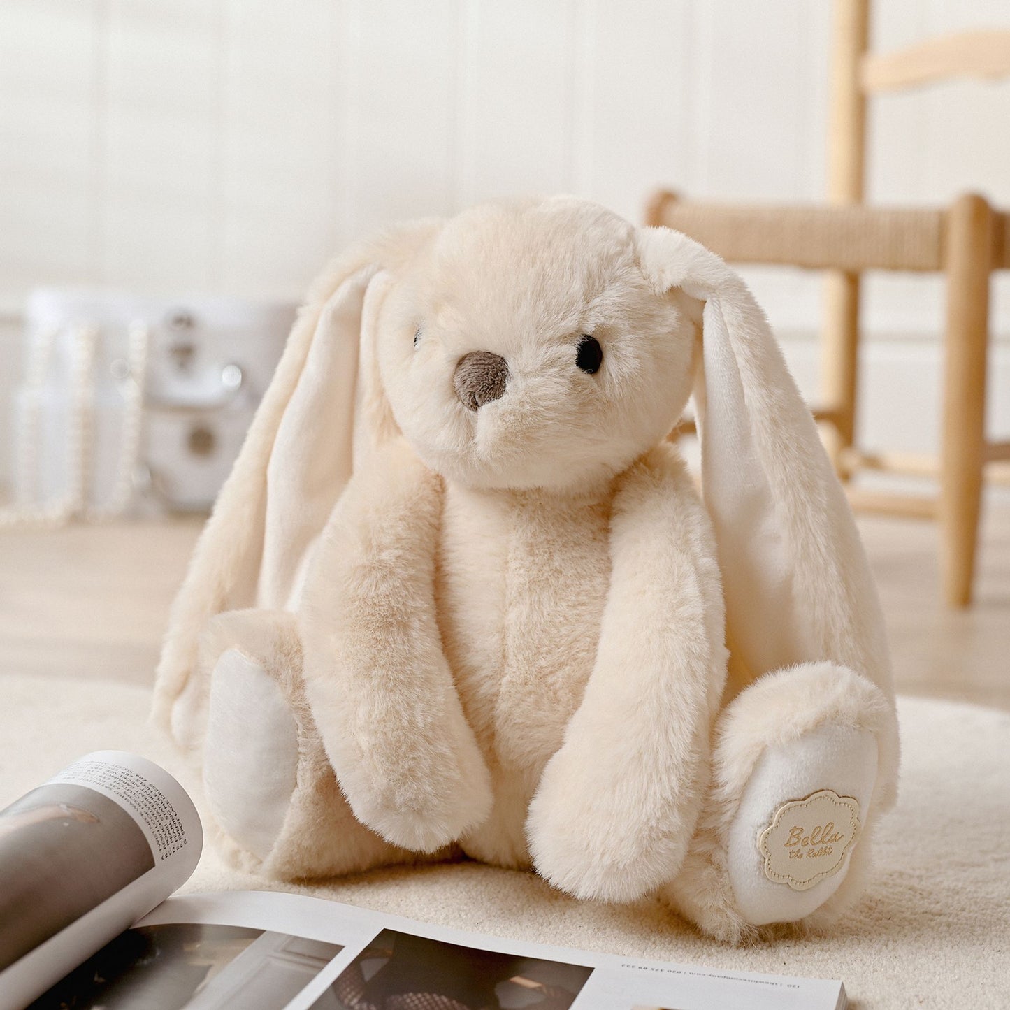 Bella The Classical Plush White Bunny