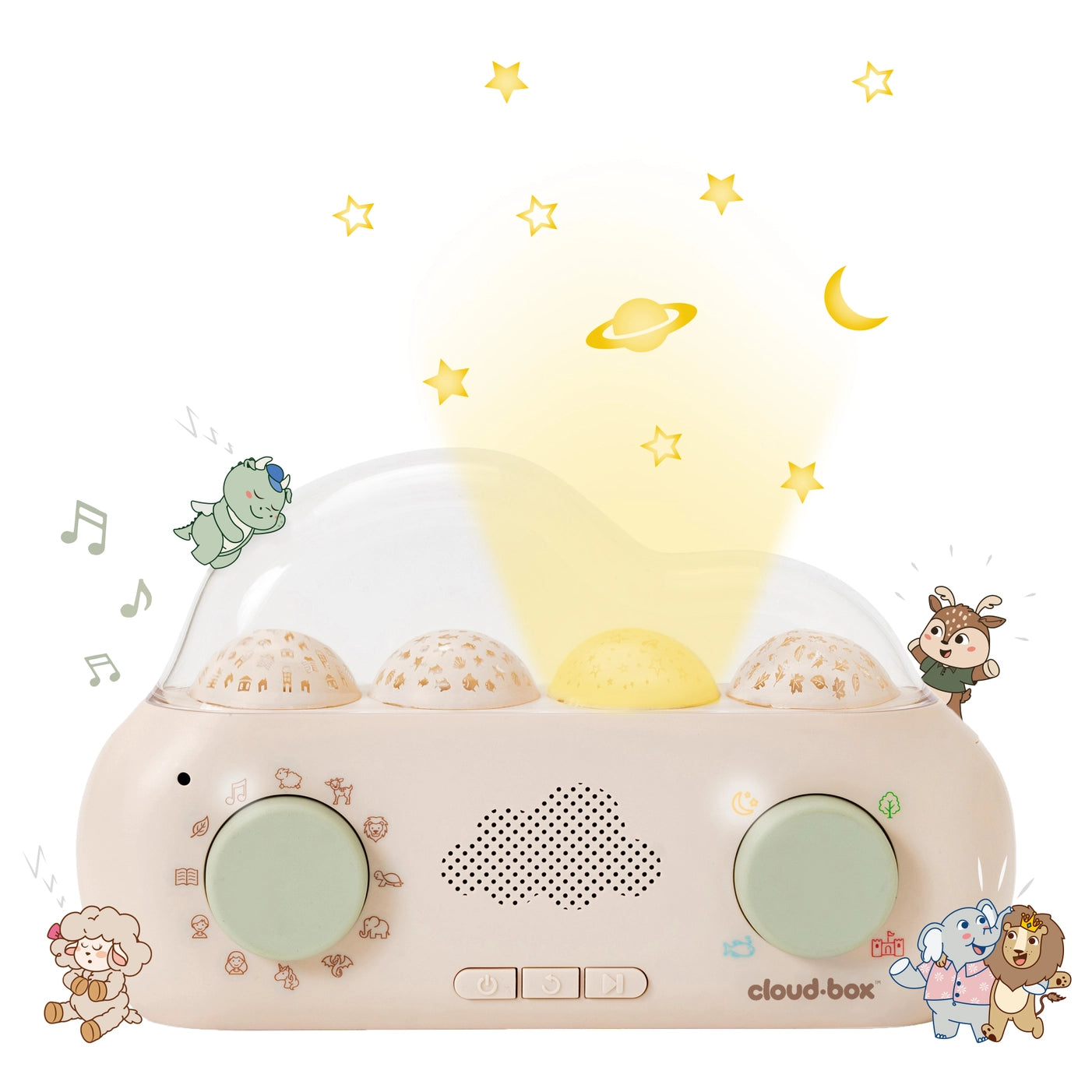 Cloud B: CloudBox™ – My First Dream Box Nightlight Projector & Storyteller