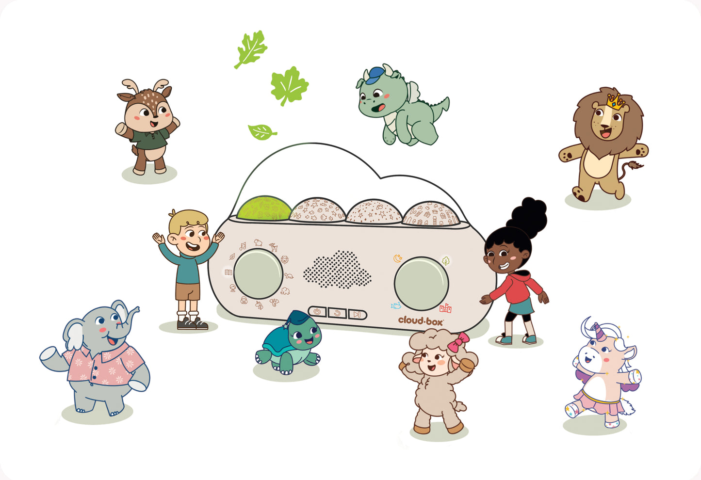 Cloud B: CloudBox™ – My First Dream Box Nightlight Projector & Storyteller