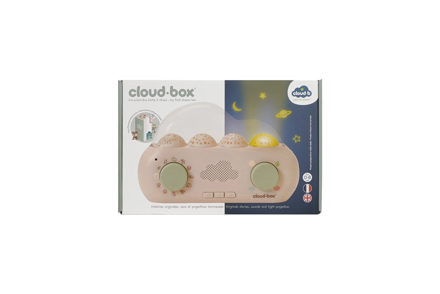 Cloud B: CloudBox™ – My First Dream Box Nightlight Projector & Storyteller