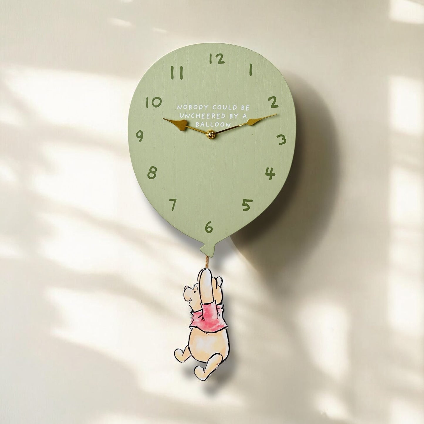 Disney Winnie The Pooh Balloon Wall Clock