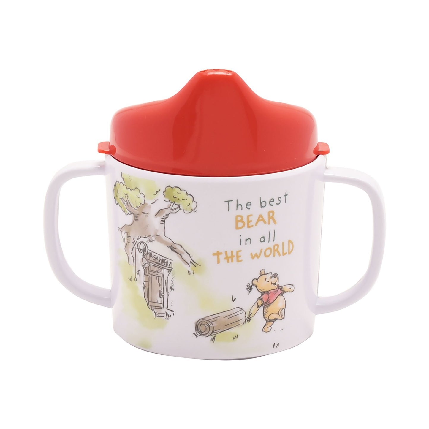 Disney Winnie the Pooh 4-Piece Melamine Boxed Dining Set