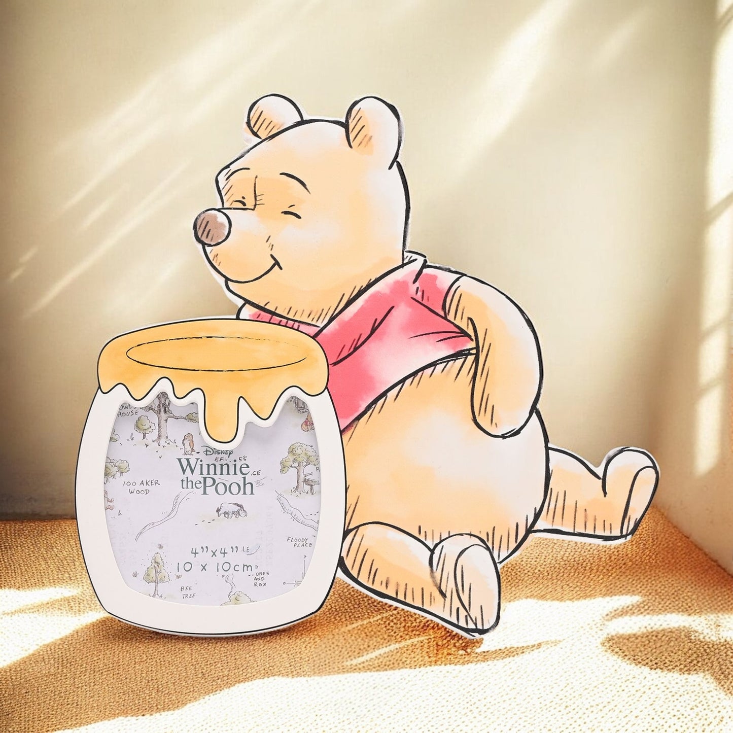 Disney Winnie The Pooh Shaped Photo Frame