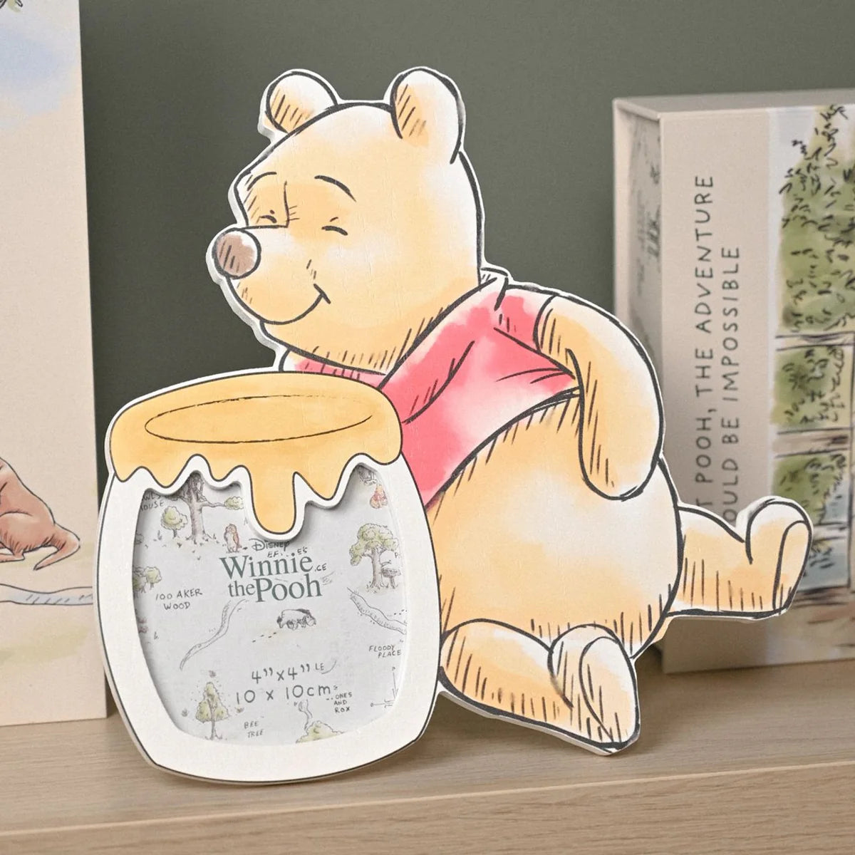 Disney Winnie The Pooh Shaped Photo Frame