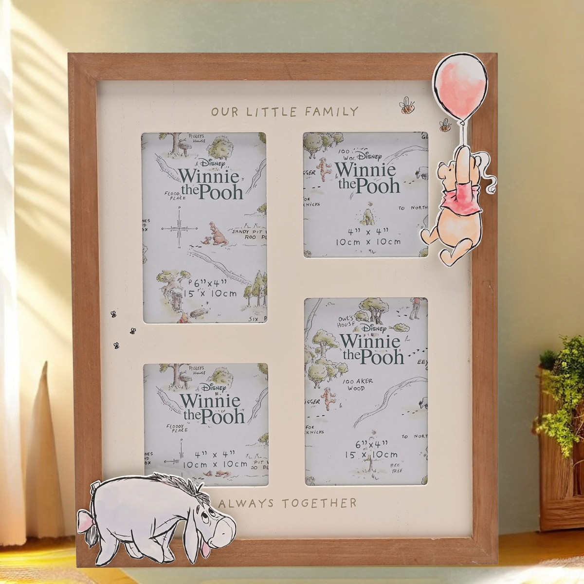 Disney Winnie The Pooh ‘Our Little Family’ Multi Aperture Frame