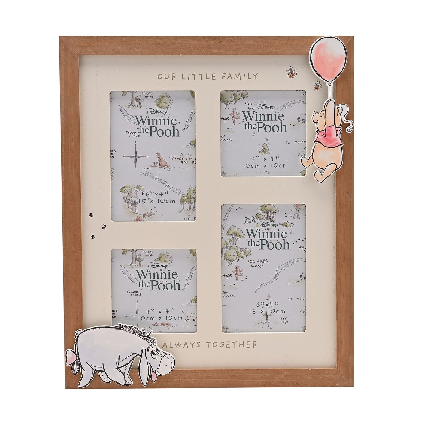 Disney Winnie The Pooh ‘Our Little Family’ Multi Aperture Frame
