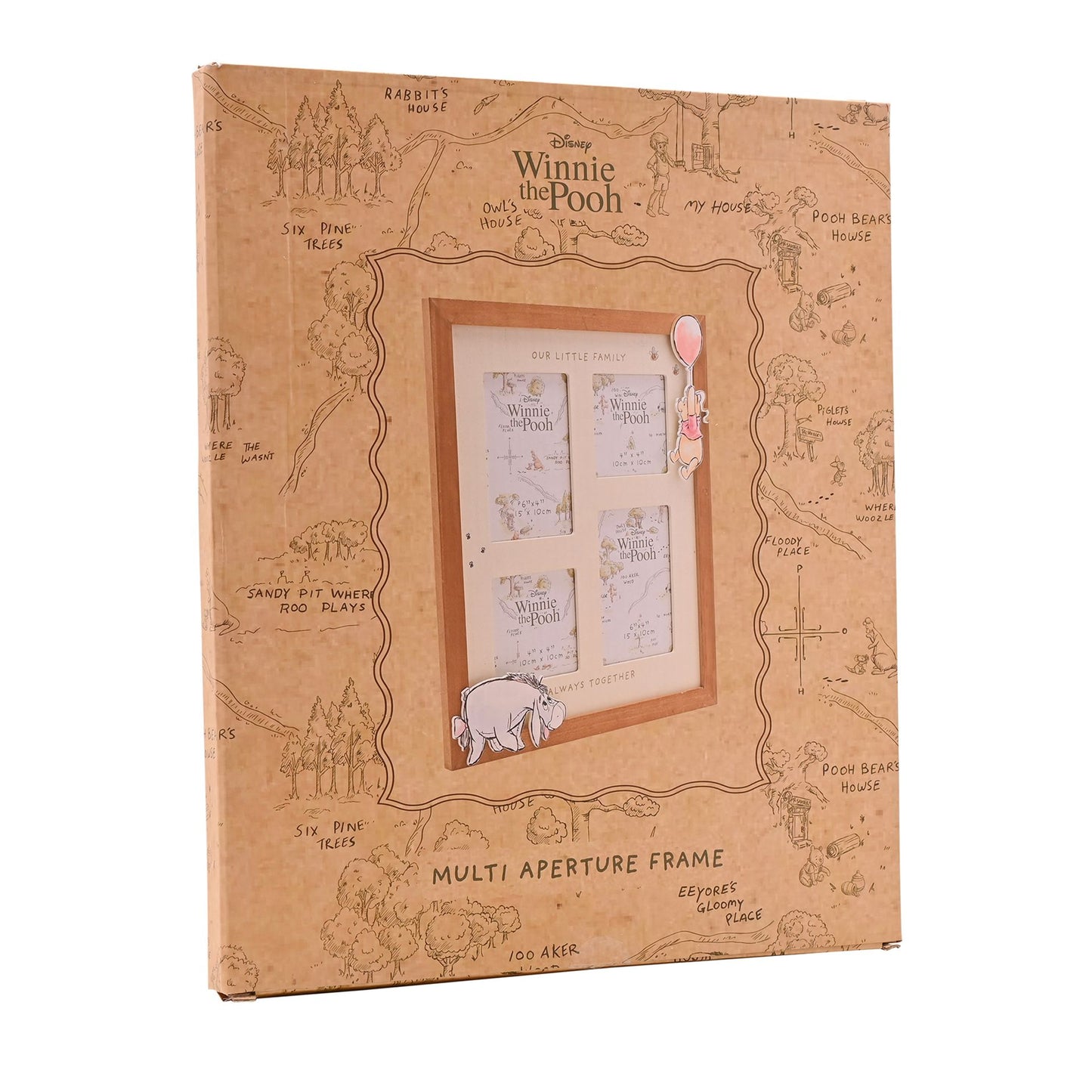 Disney Winnie The Pooh ‘Our Little Family’ Multi Aperture Frame