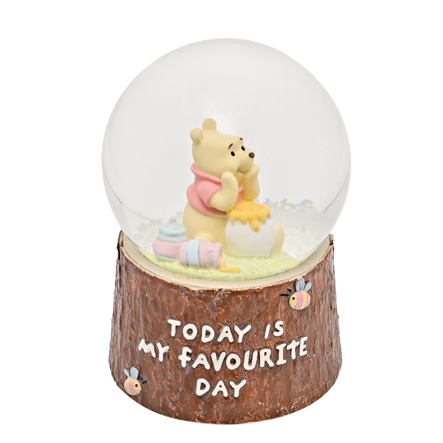 PRE-ORDER Disney Winnie the Pooh 'Favourite Day' Resin Snow Globe