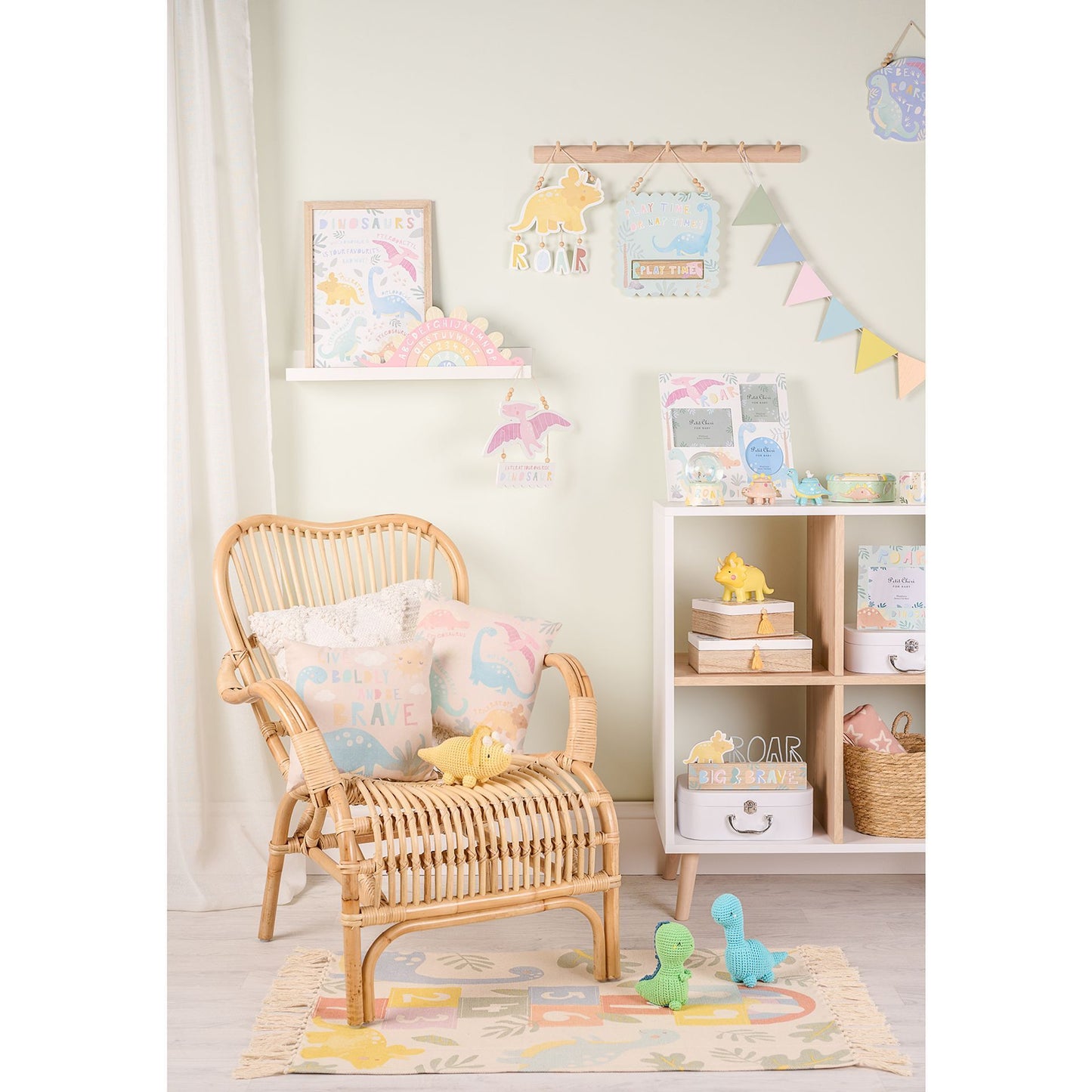 Petit Cheri Dinosaur Water Globe - "ROAR"