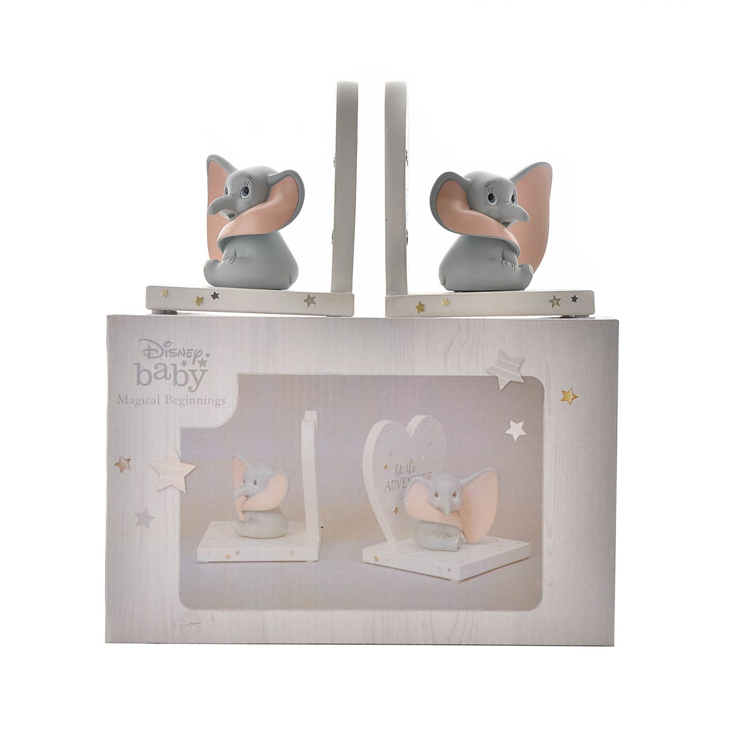 (Damaged) Disney Dumbo Magical Beginnings 3D Bookends
