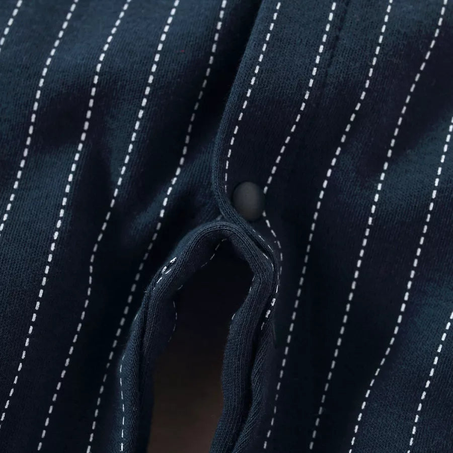 Striped Jumpsuit clips