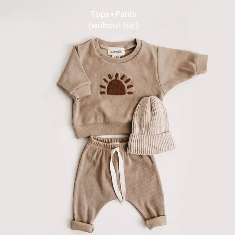 Baby clothes Sun Design Top and Trouser Set