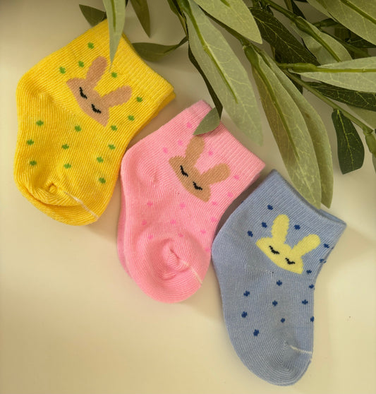 Pack of 3 Bunny Socks