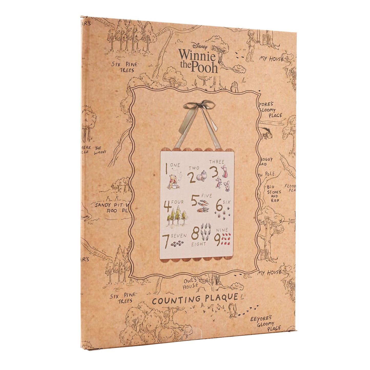 Disney Winnie The Pooh Counting Plaque
