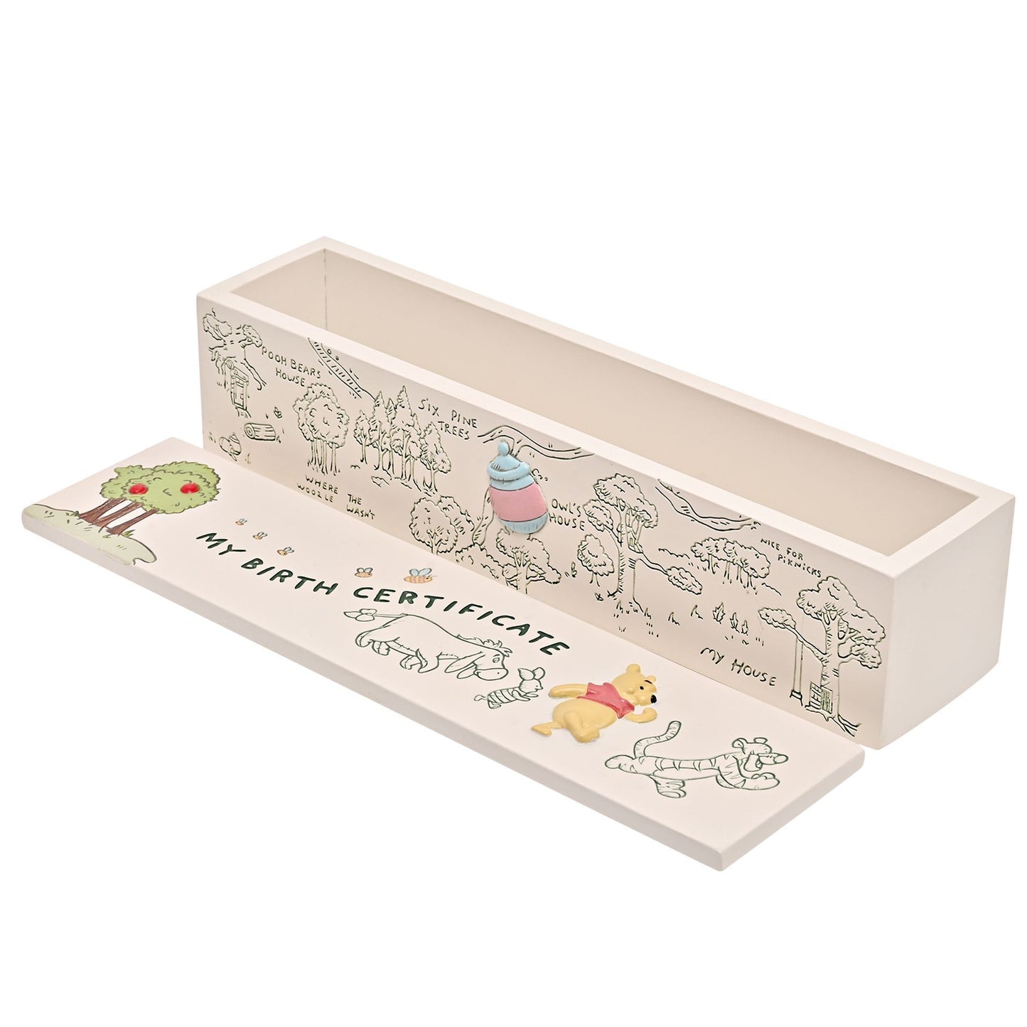 Disney Winnie The Pooh & Friends Birth Certificate Holder