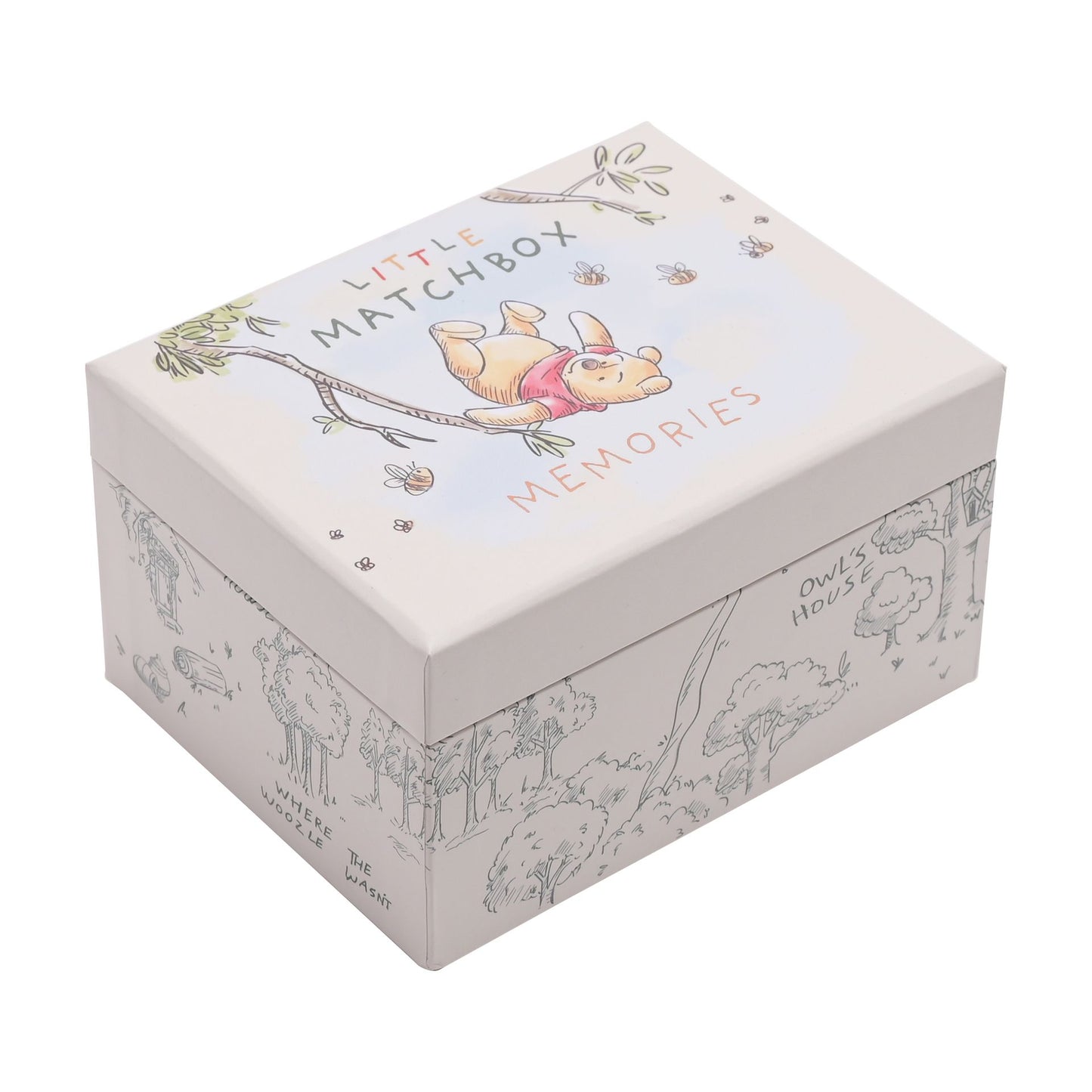 Disney Winnie The Pooh Matchbox Keepsake Box