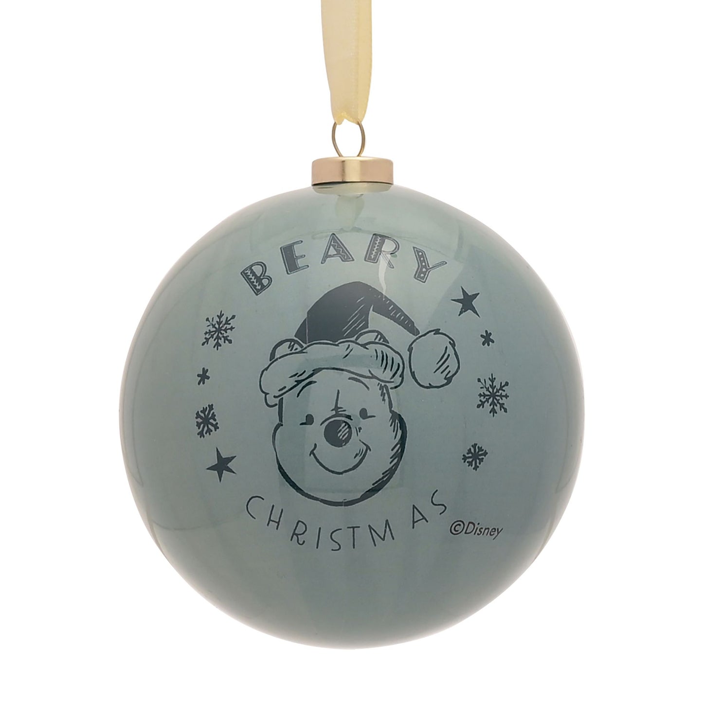 Disney Winnie the Pooh Christmas Set of 12 Baubles