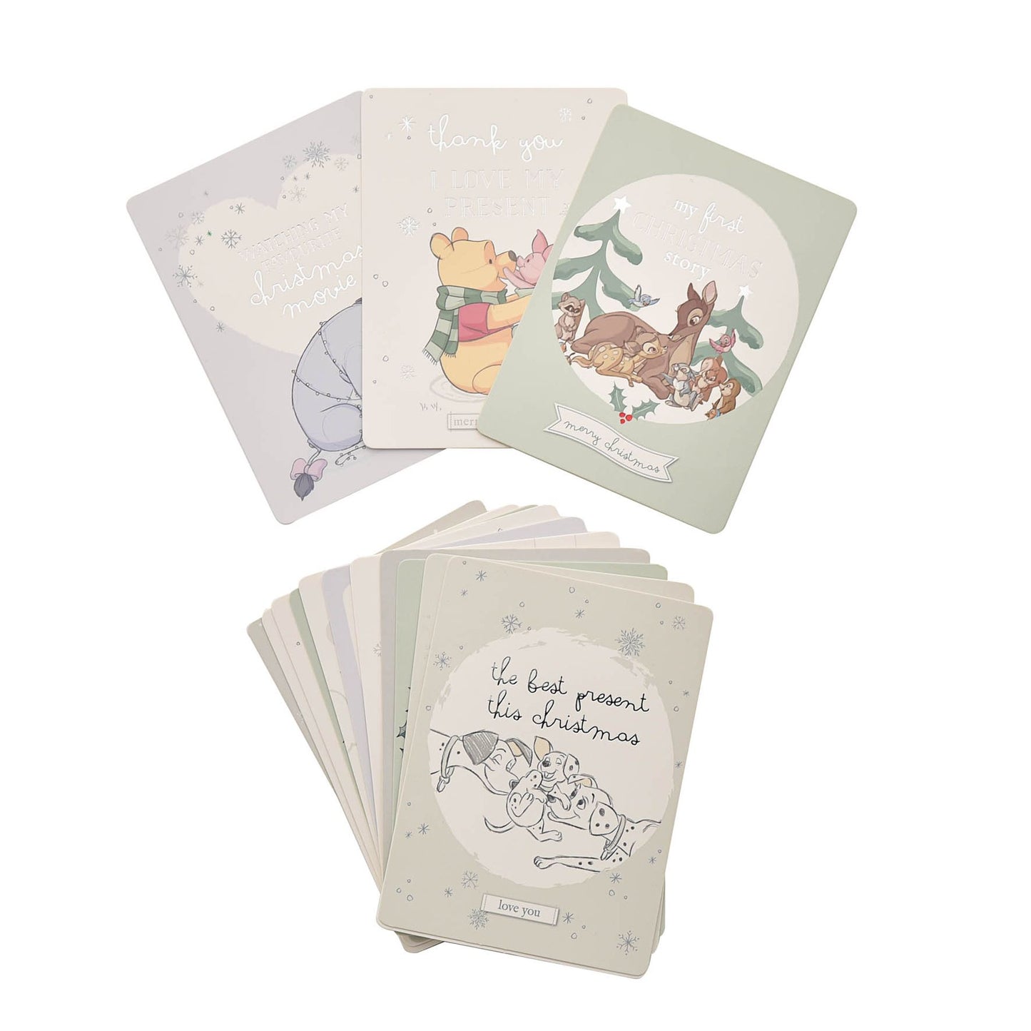 Disney Baby’s First Christmas Milestone Cards