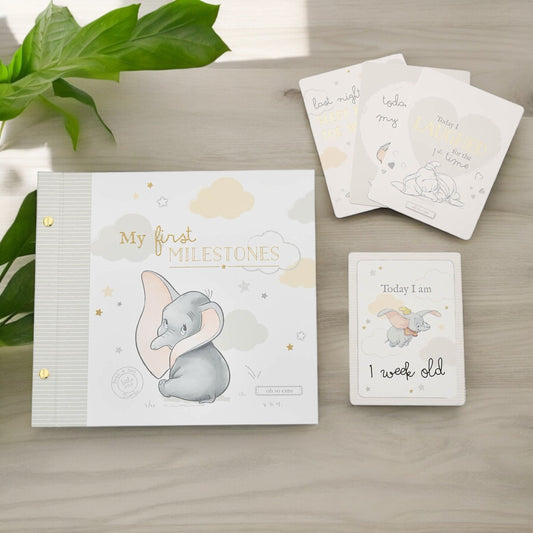 Disney Magical Beginnings Dumbo Album and Milestone Cards