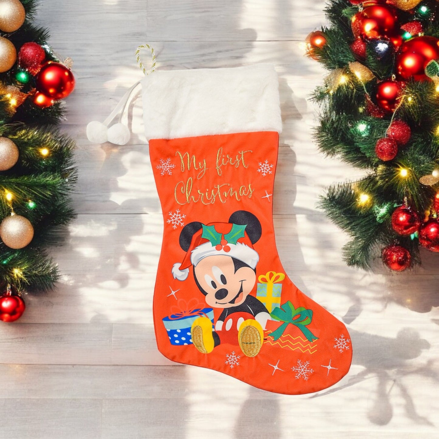 Disney Mickey Mouse ‘My First Christmas’ Stocking