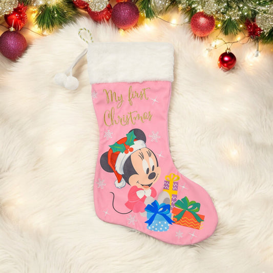 Disney Minnie Mouse ‘My First Christmas’ Stocking