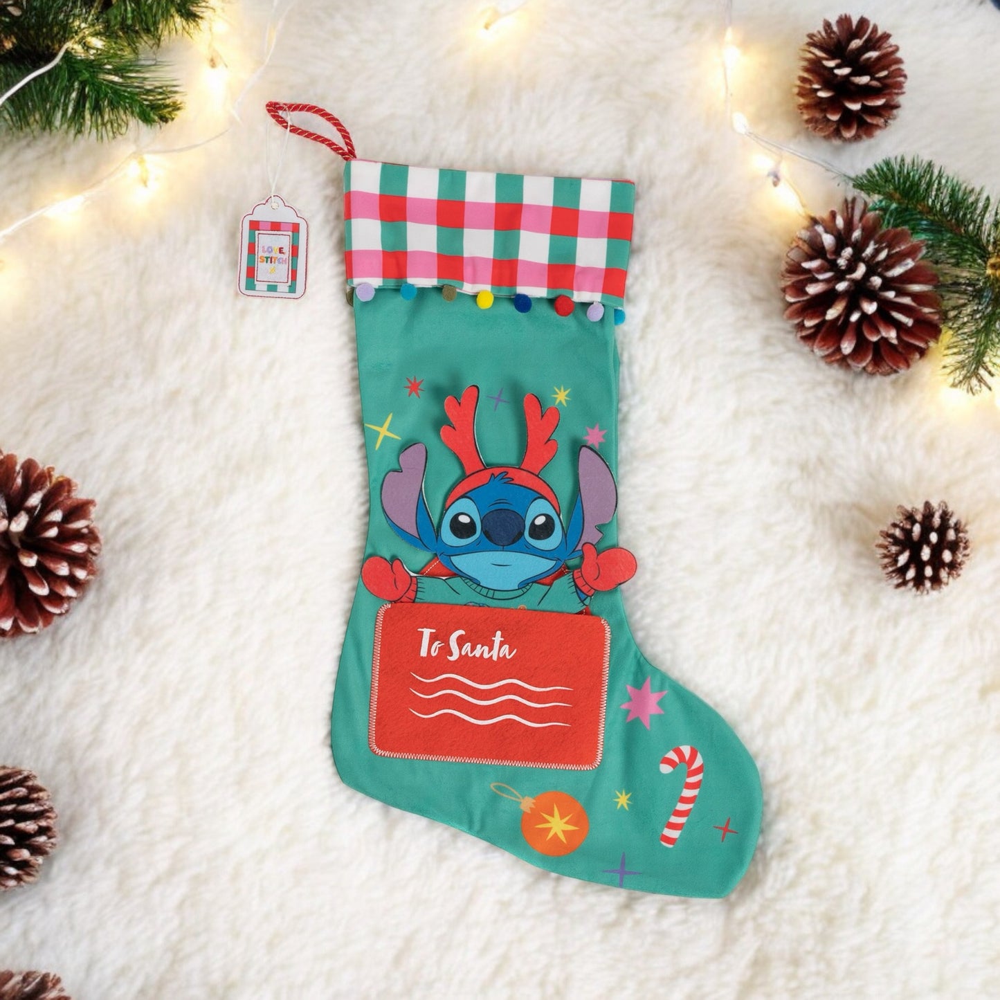 Disney Stitch Christmas Stocking