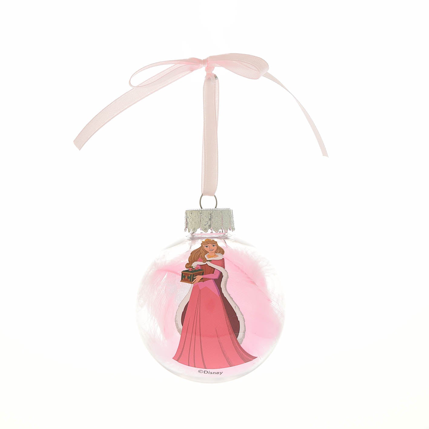 Disney Set Of 12 Feather Filled Princess Baubles