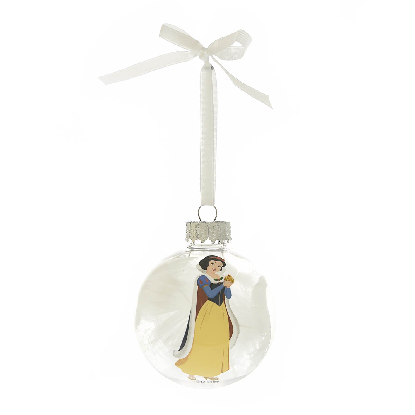 Disney Set Of 12 Feather Filled Princess Baubles