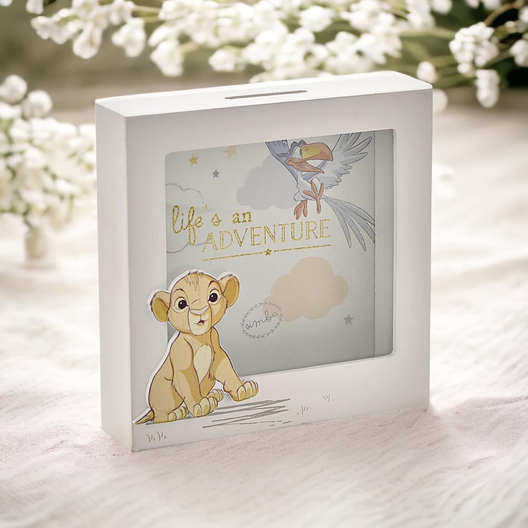 Disney Magical Beginnings Simba Money Box โ Mother Nature