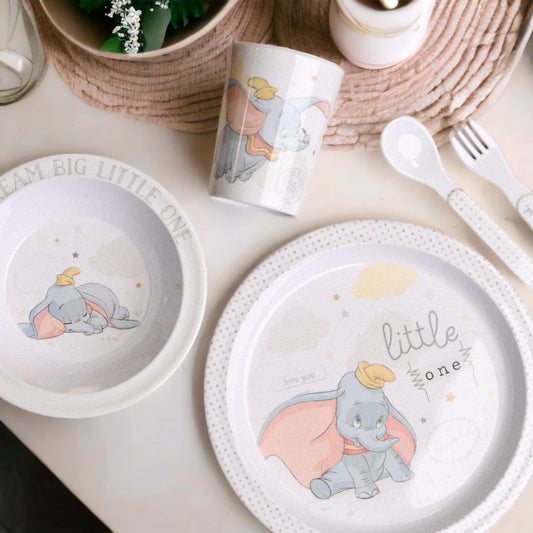 Disney Dumbo 5-Piece Melamine Crockery Set Top 