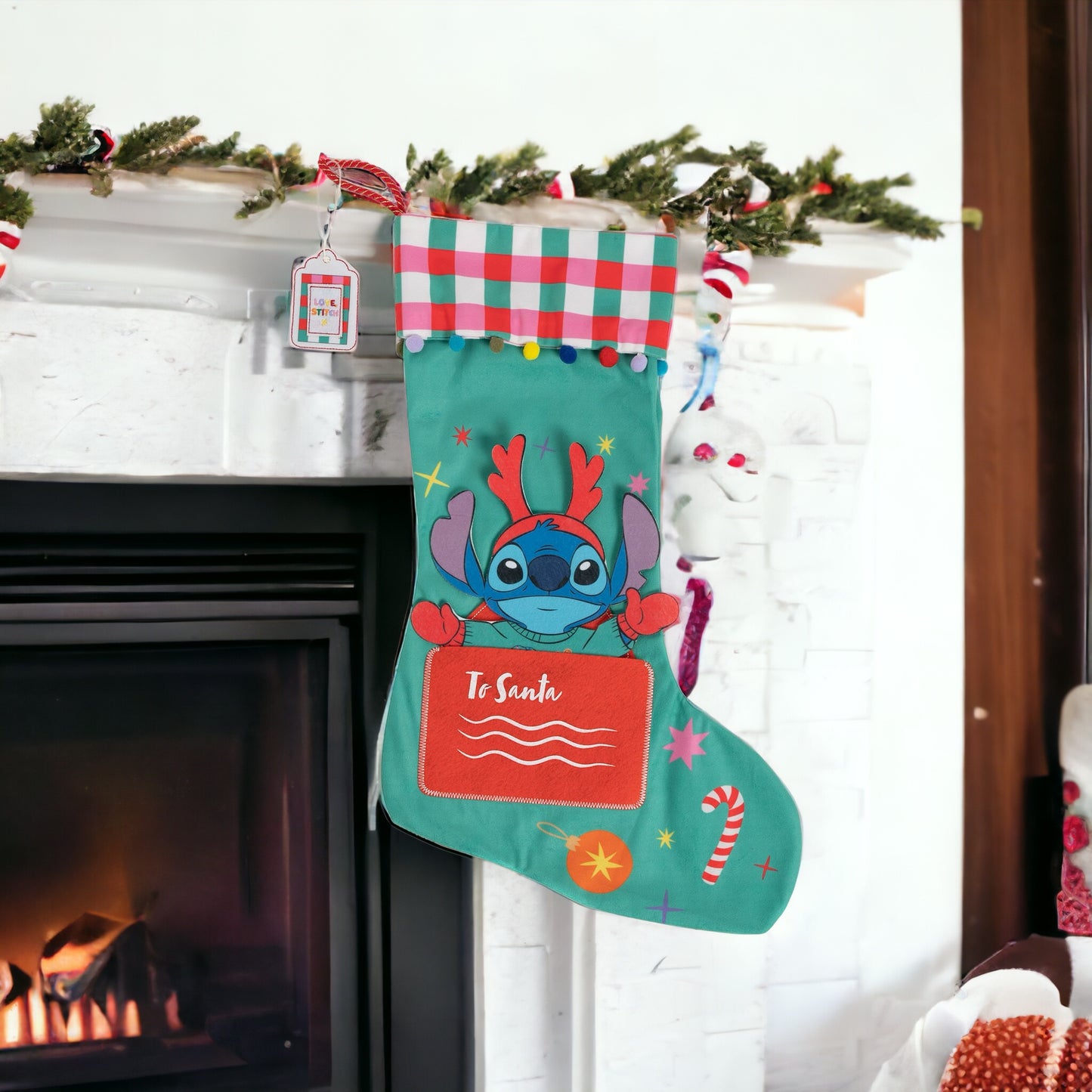 DISNEY STITCH CHRISTMAS STOCKING