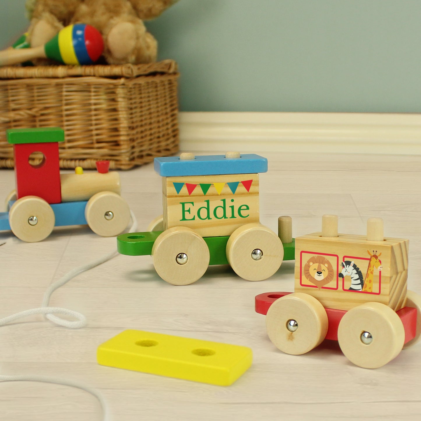 Personalised Circus Toy Train