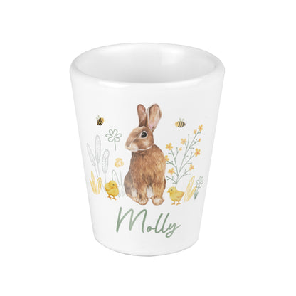 Personalised Easter Bunny Egg Cup
