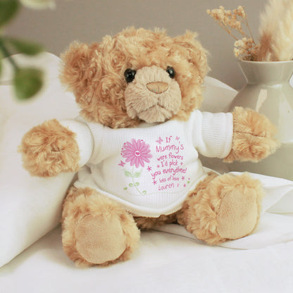 Personalised ‘I'd Pick You’ Teddy Bear