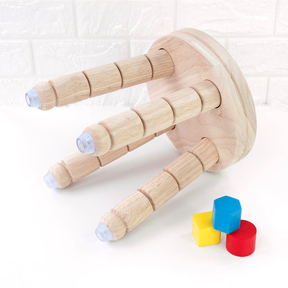 Personalised Kid's Rocket Wooden Stool