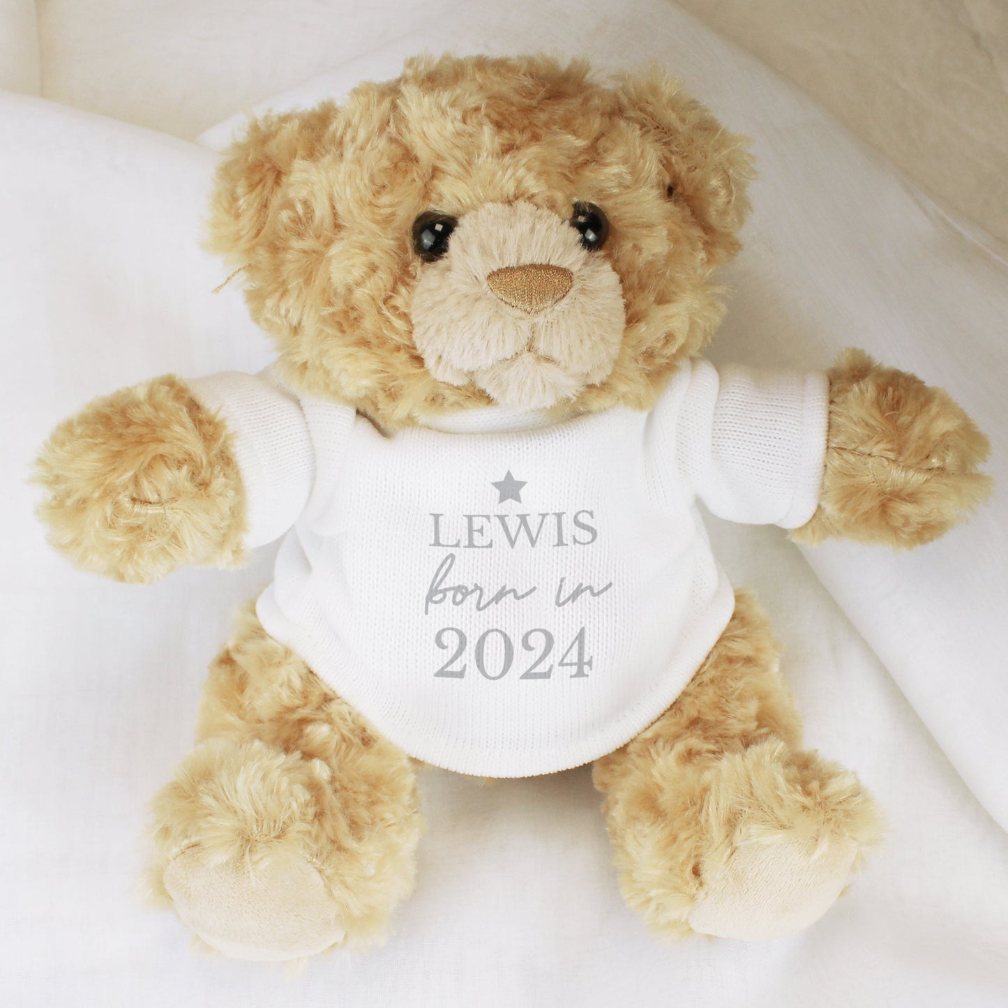 Personalised 'Born In' Teddy Bear