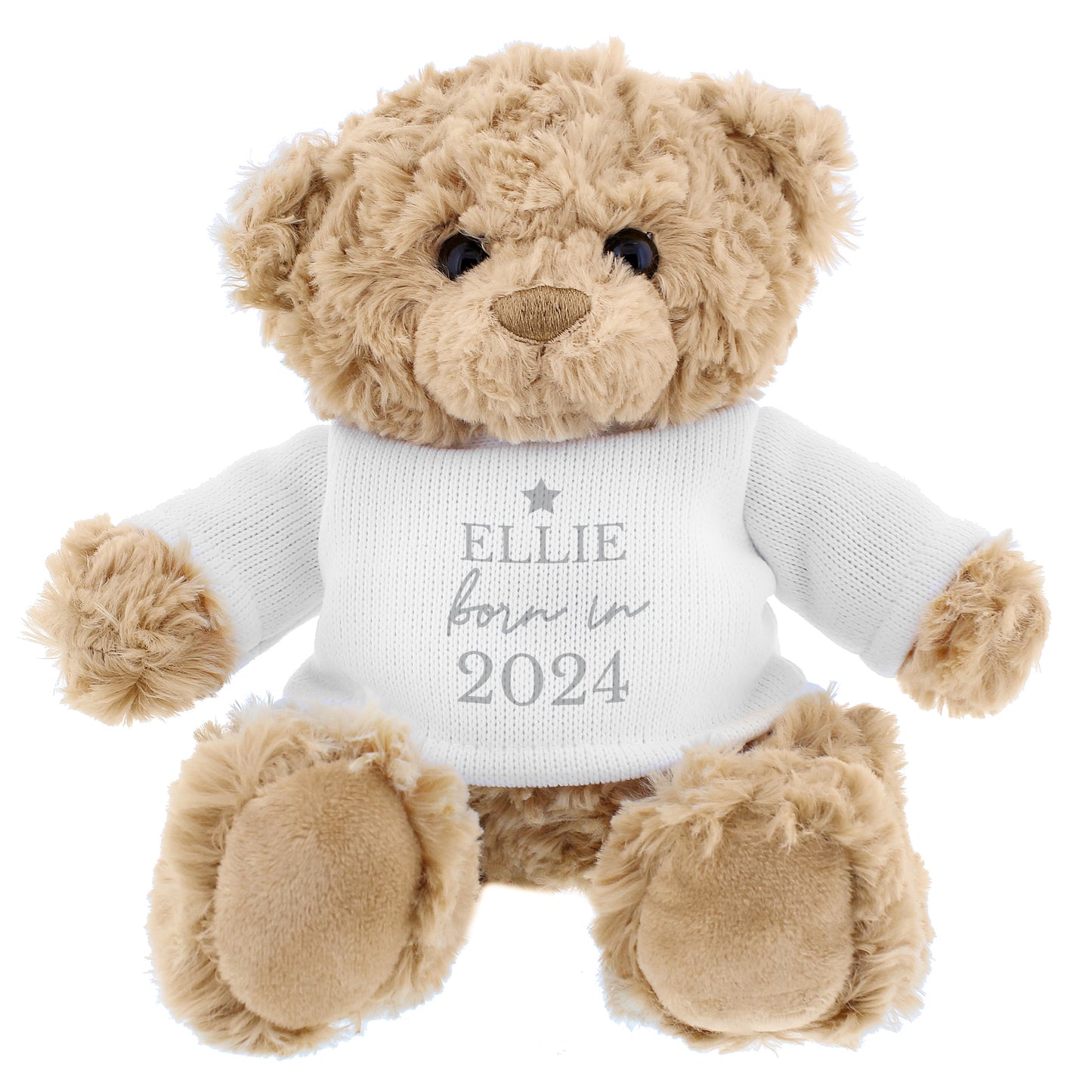 Personalised 'Born In' Teddy Bear