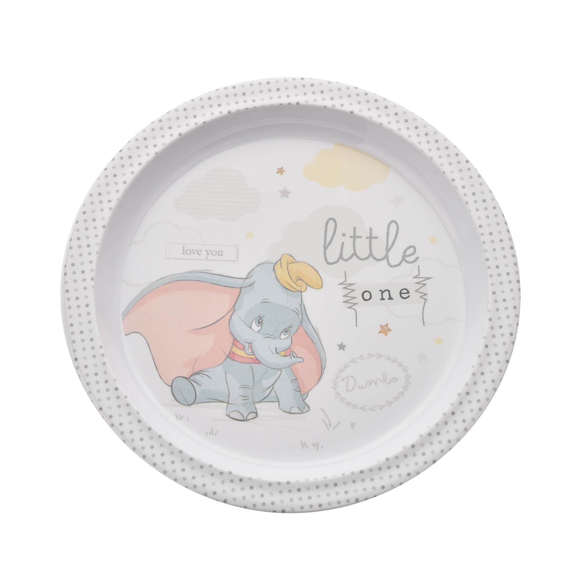 Disney Dumbo 5-Piece Melamine Crockery Set Plate