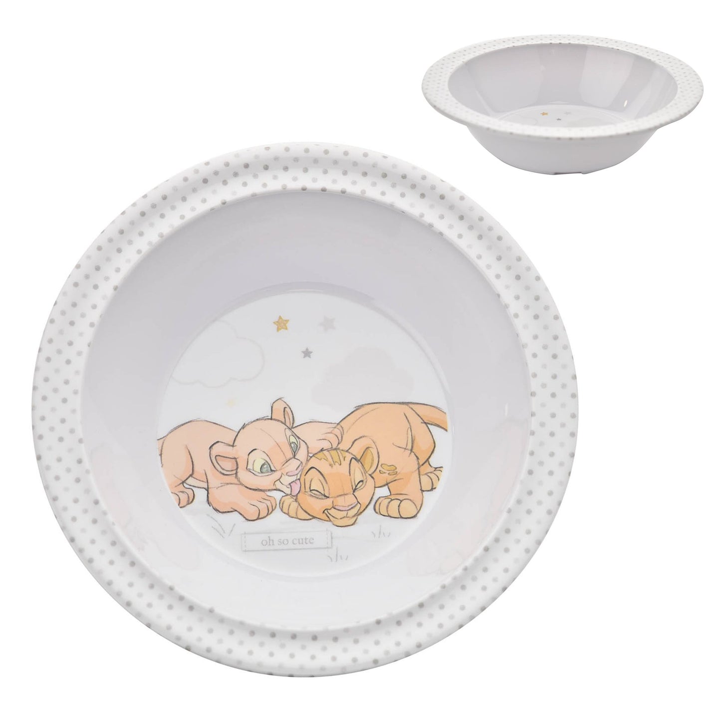 Disney Simba 5-Piece Melamine Crockery Set