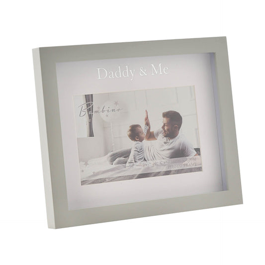 Bambino Daddy & Me Frame in Lidded Gift Box Left side