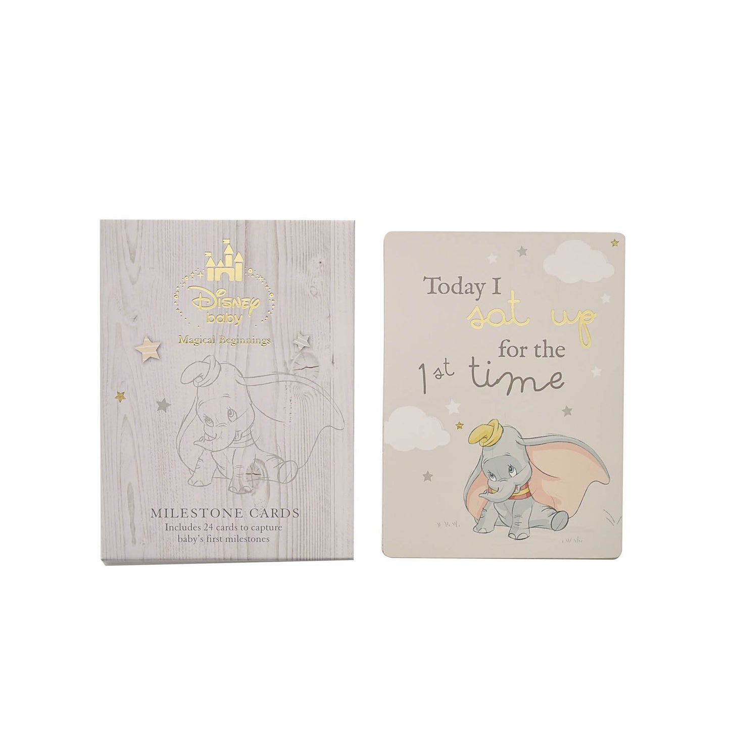 Disney Magical Beginnings Dumbo Milestone Cards Set