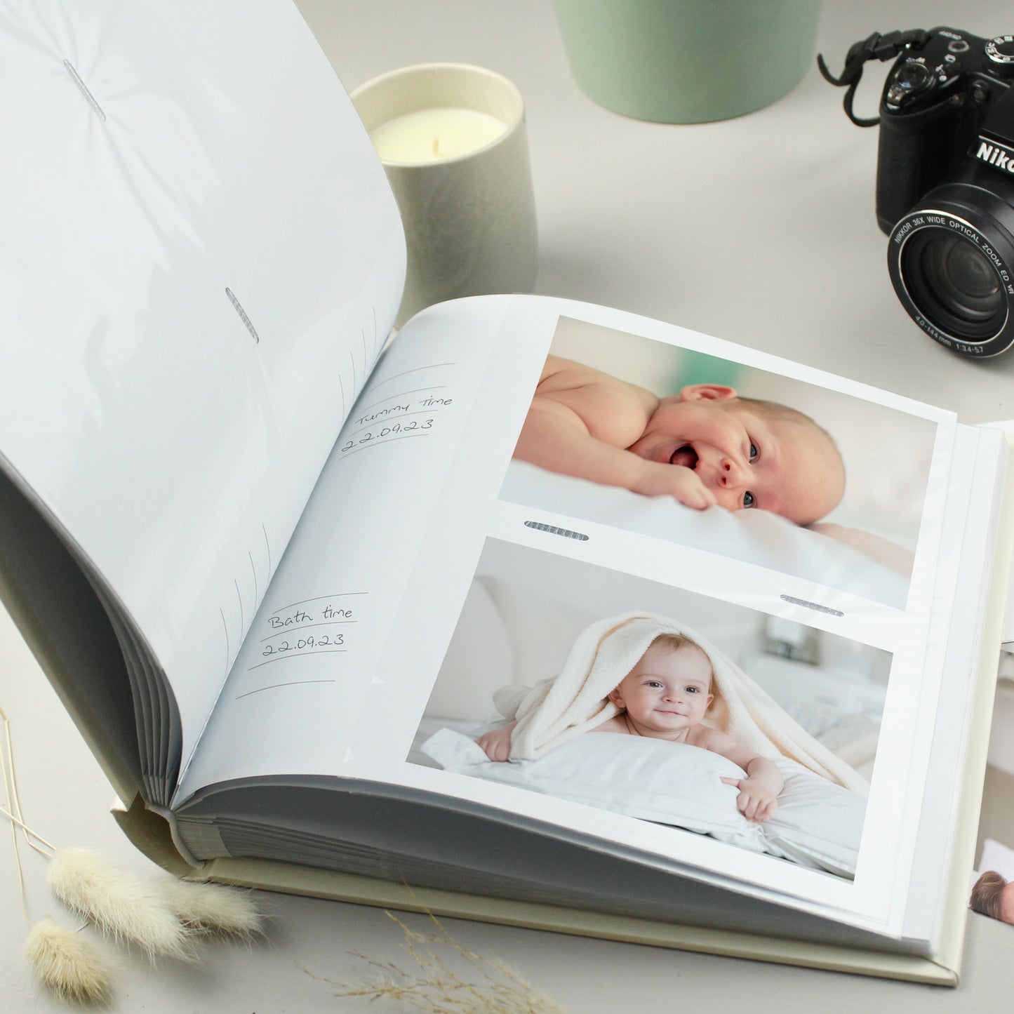 Personalised Floral Elephant Photo Album