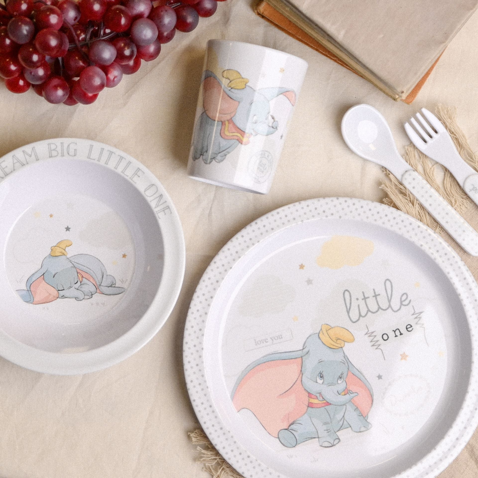 Disney melamine outlet plates